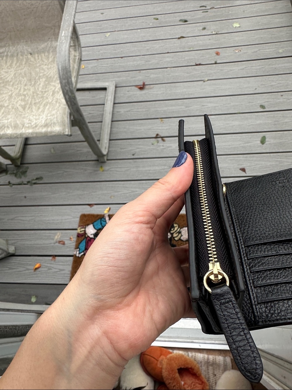 Gucci Black Embossed GG Leather Wallet - Picture 14 of 15